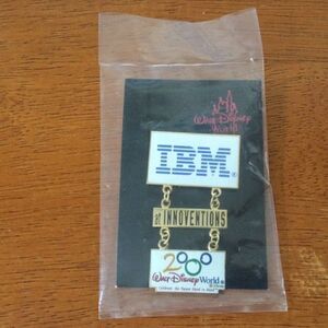 🆕 Disney Pin 628 WDW Innoventions IBM Press 2000